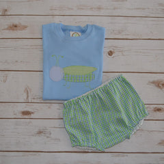 Boy's Green Grasshopper Shirt