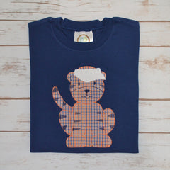 Visor on Tiger Shirt