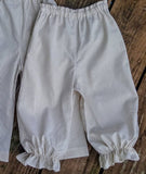 Girl's Ruffle Leg Pantaloons