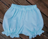 Girl's Elastic Leg Bubble Shorts