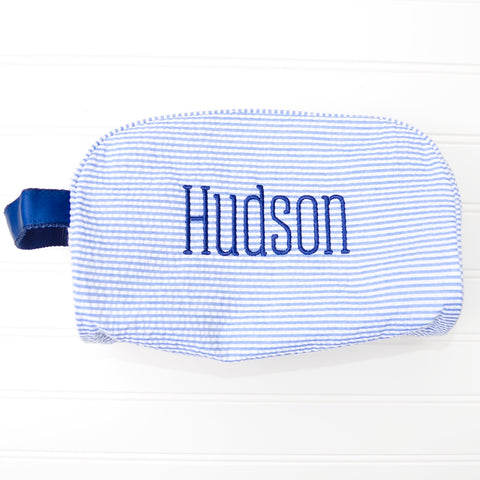 Seersucker Toiletry Bag