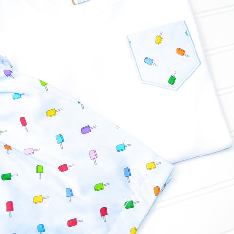 Boys Popsicle Pocket Tee